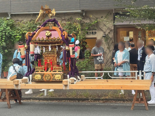 お祭りのお神輿